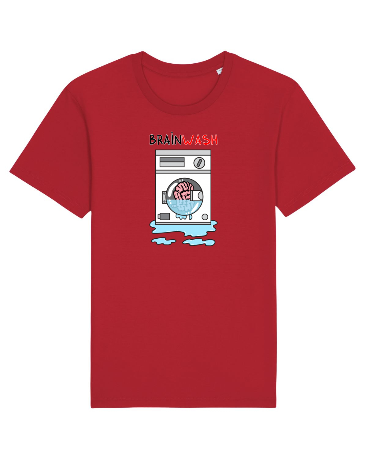 Tricou mânecă scurtă Unisex Rocker Red