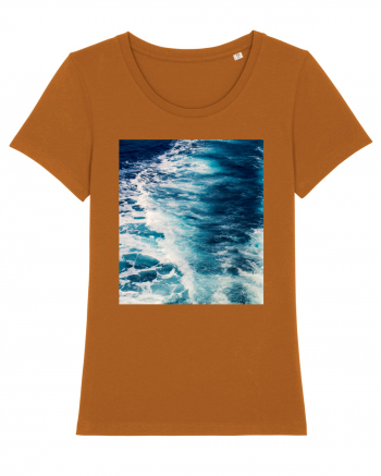 Deep Blue Waves Roasted Orange