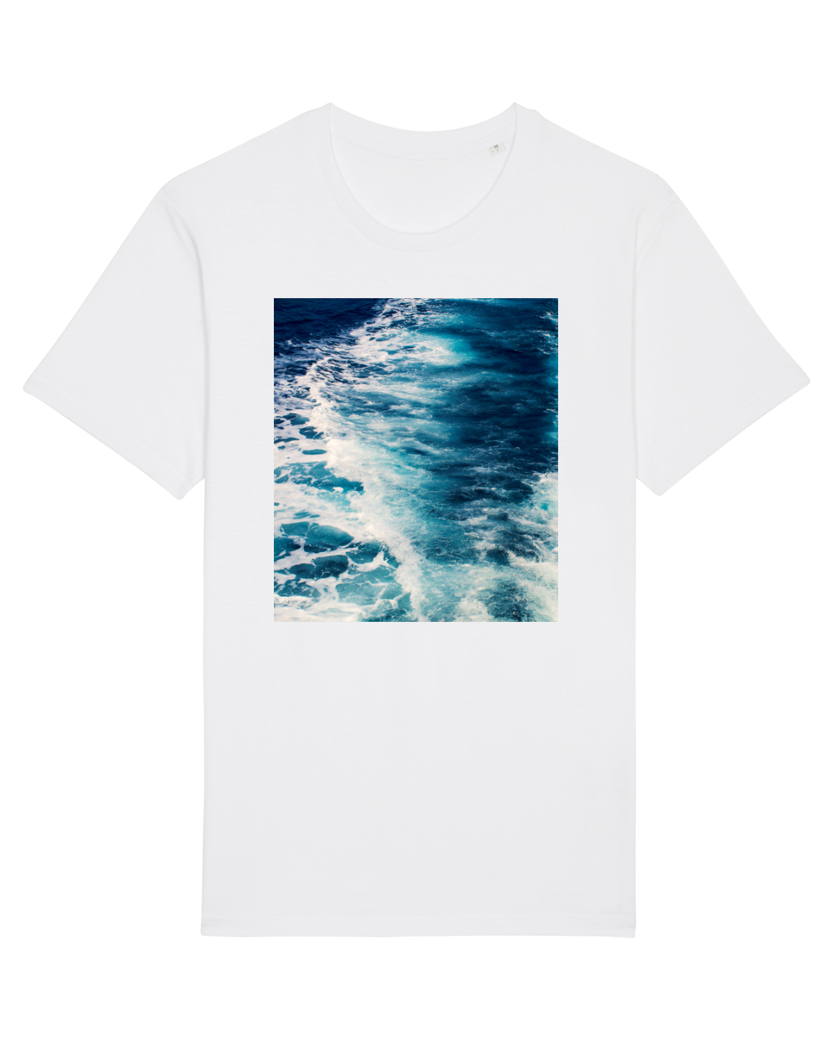 Tricou mânecă scurtă Unisex Rocker White