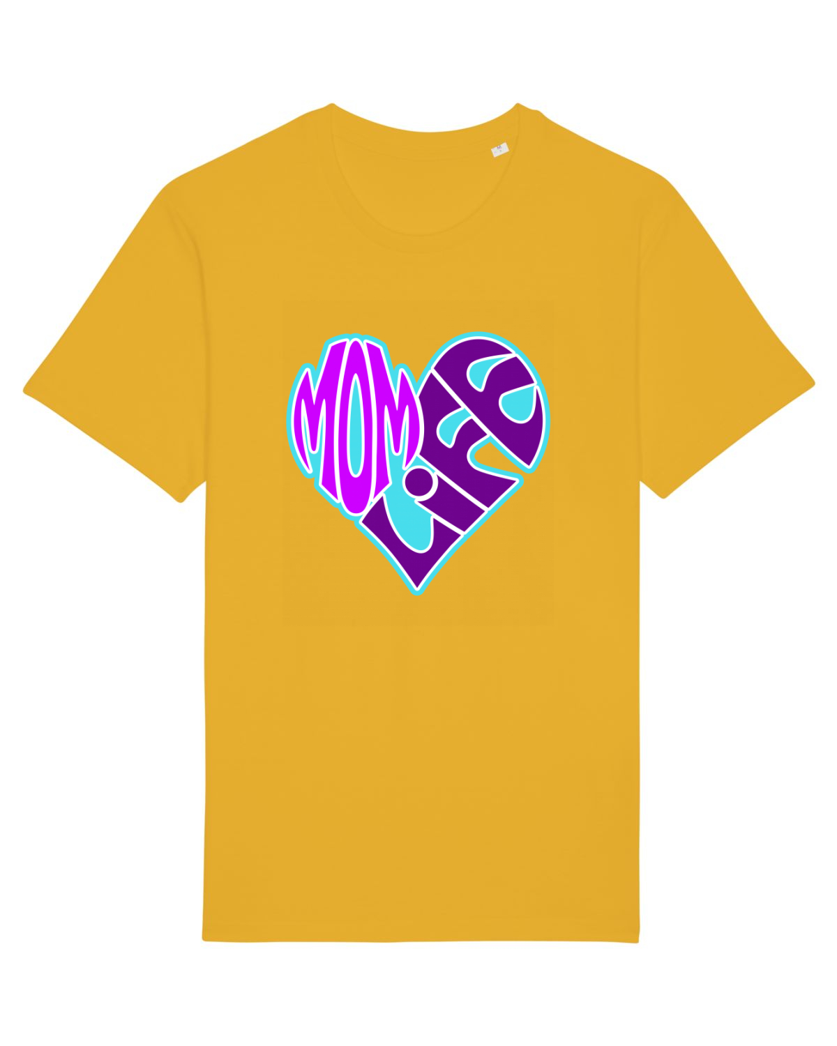 Tricou mânecă scurtă Unisex Rocker Spectra Yellow