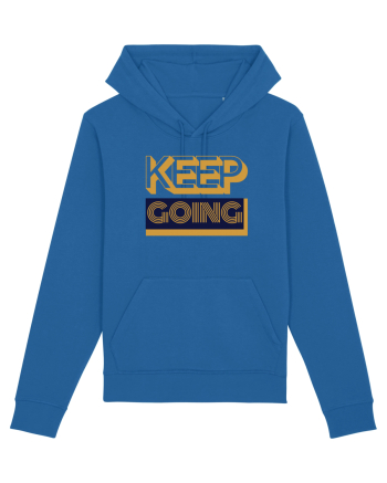 Keep Going Royal Blue