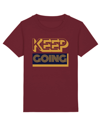 Keep Going Burgundy