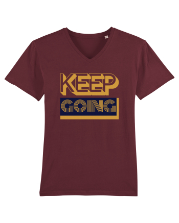 Keep Going Burgundy
