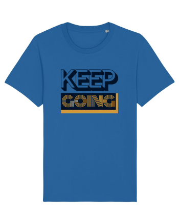 Keep Going Royal Blue
