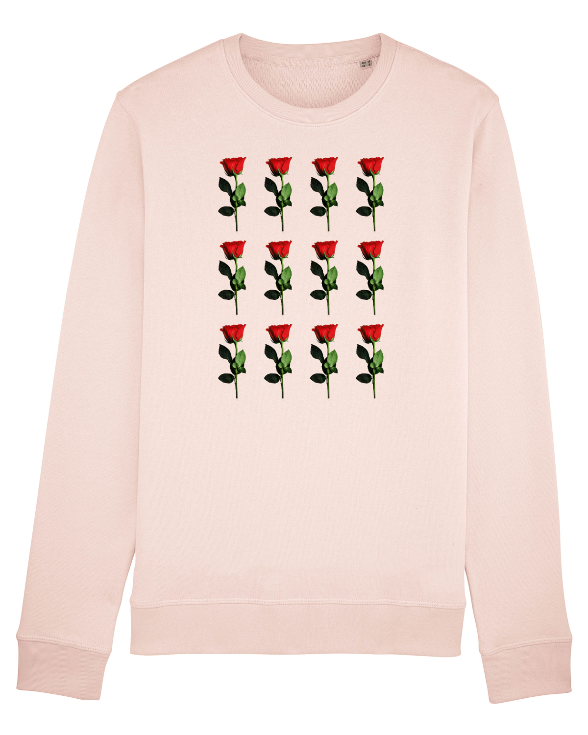 Bluză mânecă lungă Unisex Rise Candy Pink