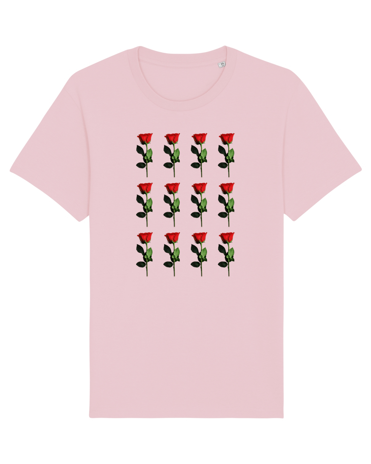 Tricou mânecă scurtă Unisex Rocker Cotton Pink