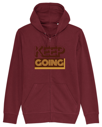 Keep Going Burgundy