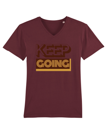 Keep Going Burgundy