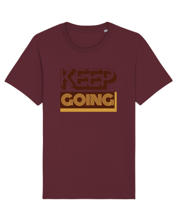 Keep Going Burgundy