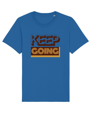 Keep Going Royal Blue