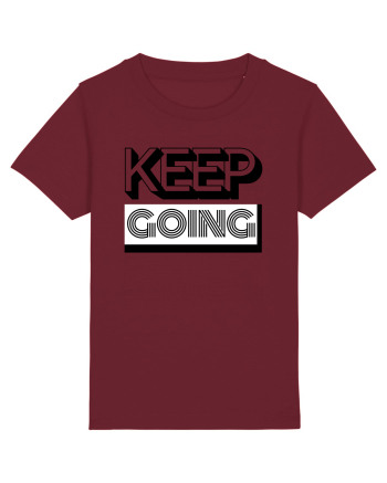 Keep Going Burgundy