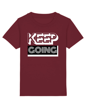 Keep Going Burgundy