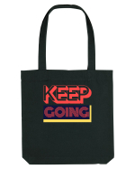 Keep Going Sacoșă textilă