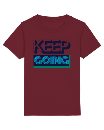 Keep Going Burgundy