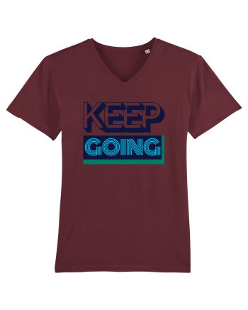 Keep Going Burgundy