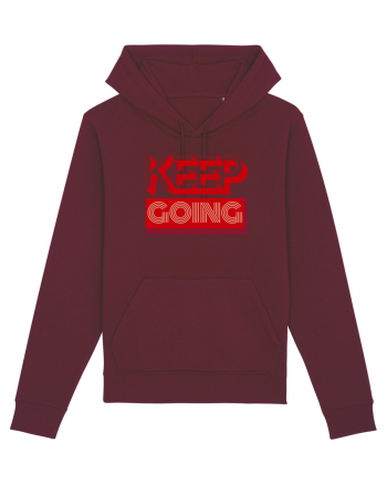 Keep Going Burgundy