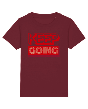 Keep Going Burgundy