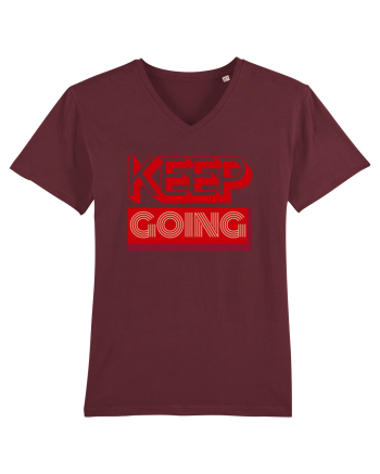 Keep Going Burgundy