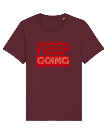 Keep Going Burgundy