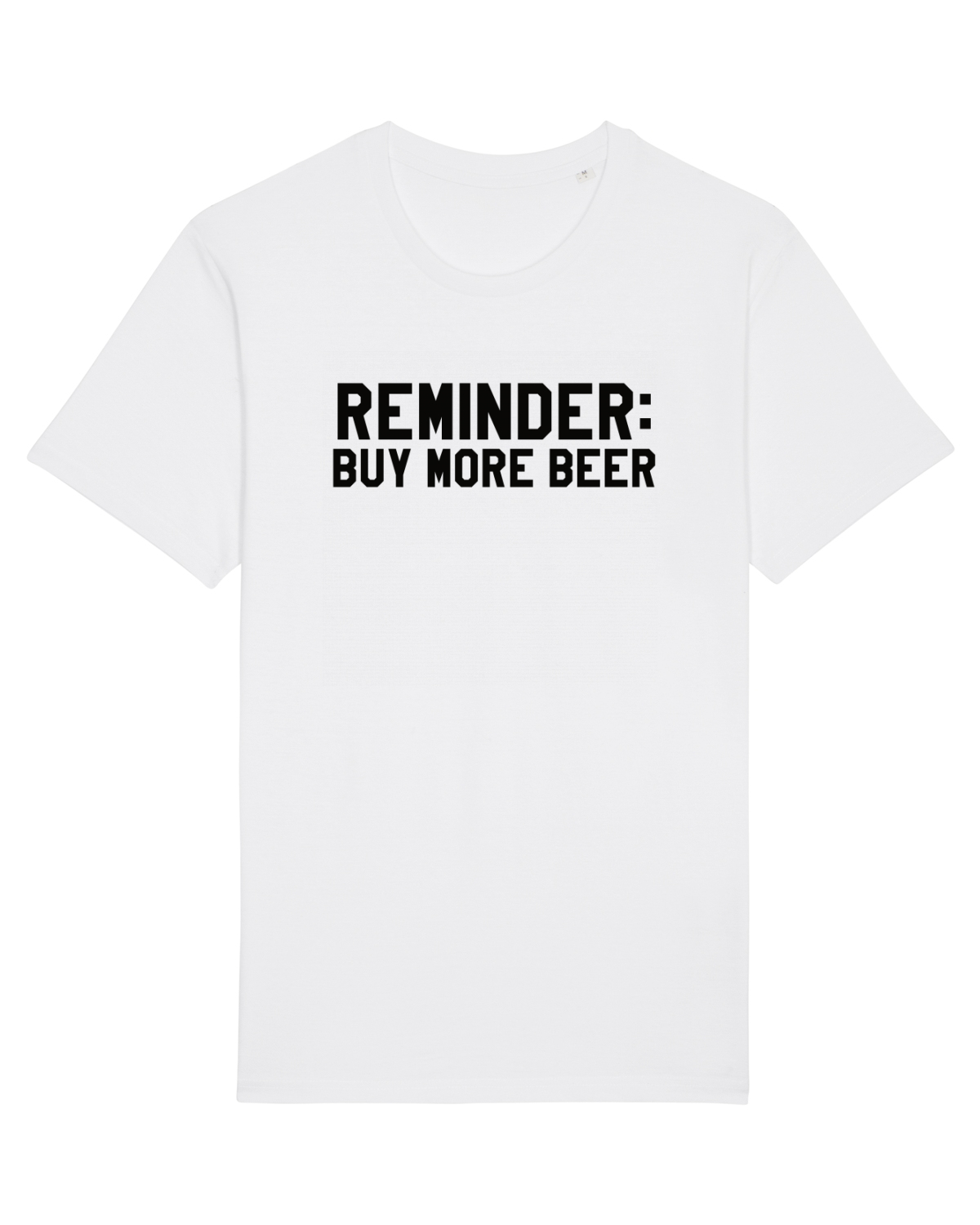Tricou mânecă scurtă Unisex Rocker White