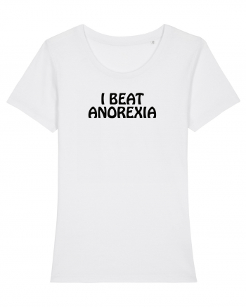 I BEAT ANOREXIA White