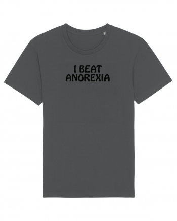 I BEAT ANOREXIA Anthracite