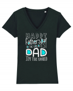 DAD Tricou mânecă scurtă guler V Damă Evoker