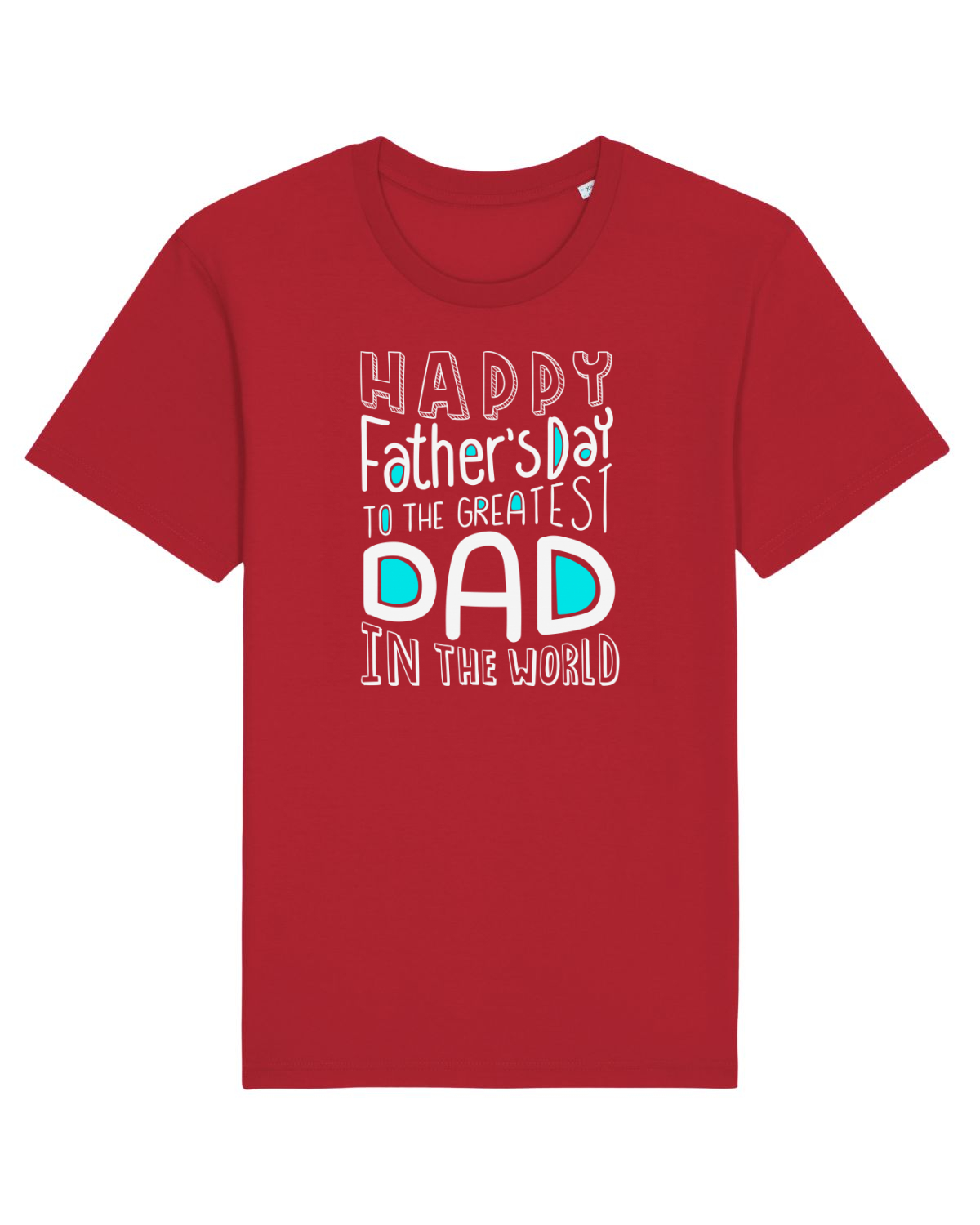 Tricou mânecă scurtă Unisex Rocker Red