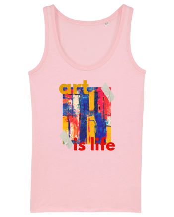 Art Is Life Cotton Pink