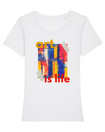 Art Is Life White