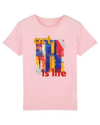 Art Is Life Cotton Pink