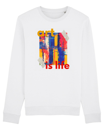 Art Is Life White
