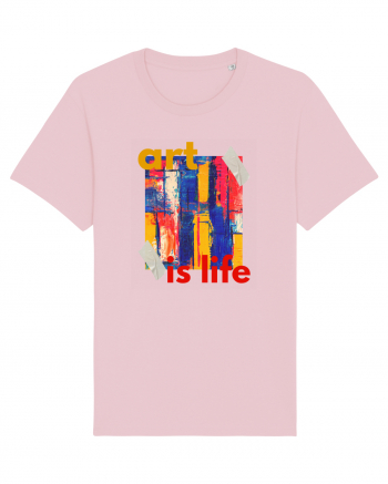 Art Is Life Cotton Pink