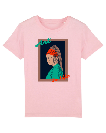 Art Is Life Cotton Pink
