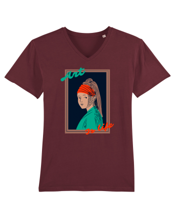 Art Is Life Burgundy