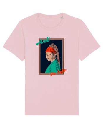 Art Is Life Cotton Pink