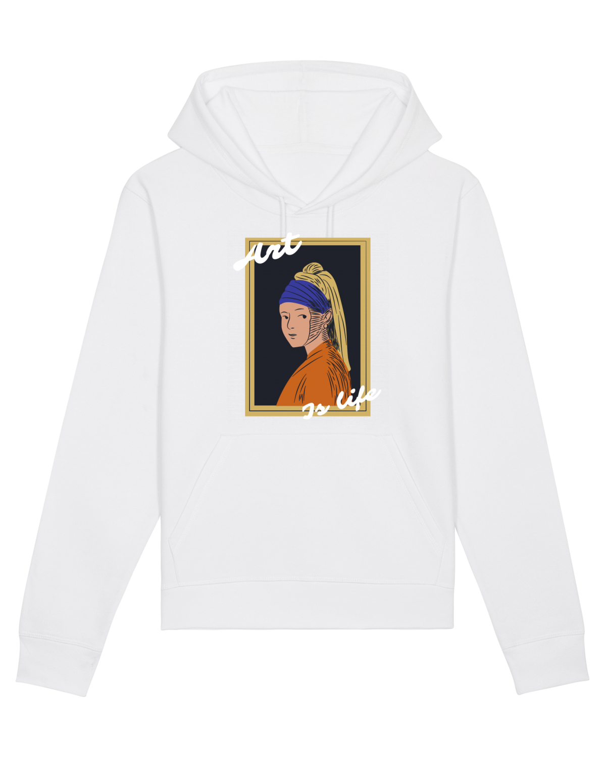 Hanorac Unisex Drummer White