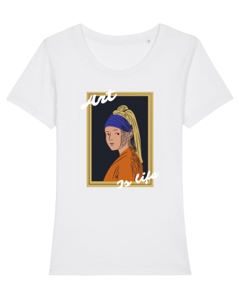 Art Is Life White