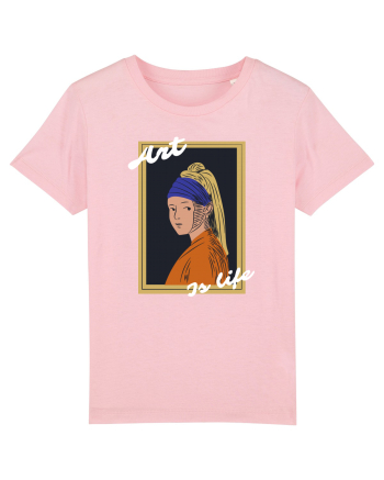Art Is Life Cotton Pink