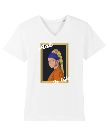 Art Is Life White