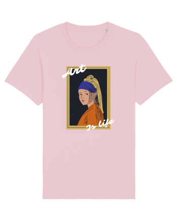 Art Is Life Cotton Pink
