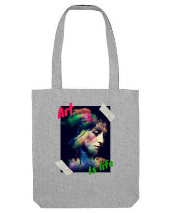 Art Is Life Heather Grey