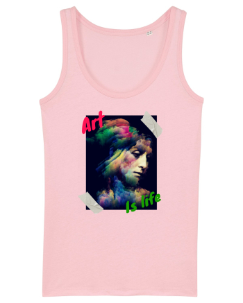 Art Is Life Cotton Pink