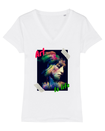 Art Is Life White