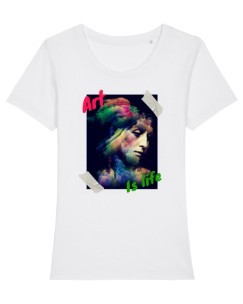 Art Is Life White