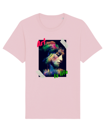 Art Is Life Cotton Pink