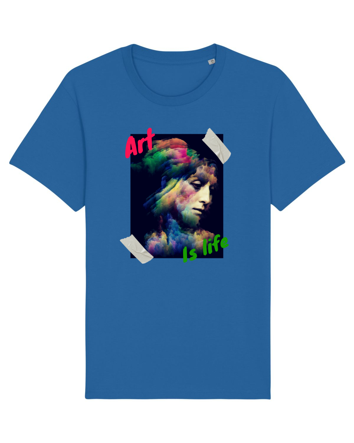 Tricou mânecă scurtă Unisex Rocker Royal Blue