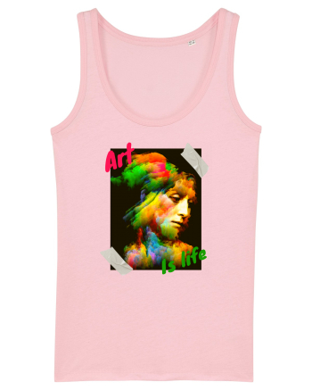Art Is Life Cotton Pink