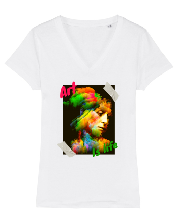 Art Is Life White