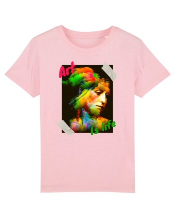 Art Is Life Cotton Pink